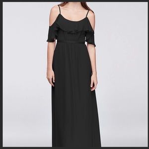 Black maxi dress